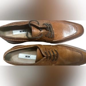 Brand New Jospeh Abboud Baywood brown leather dress shoe
